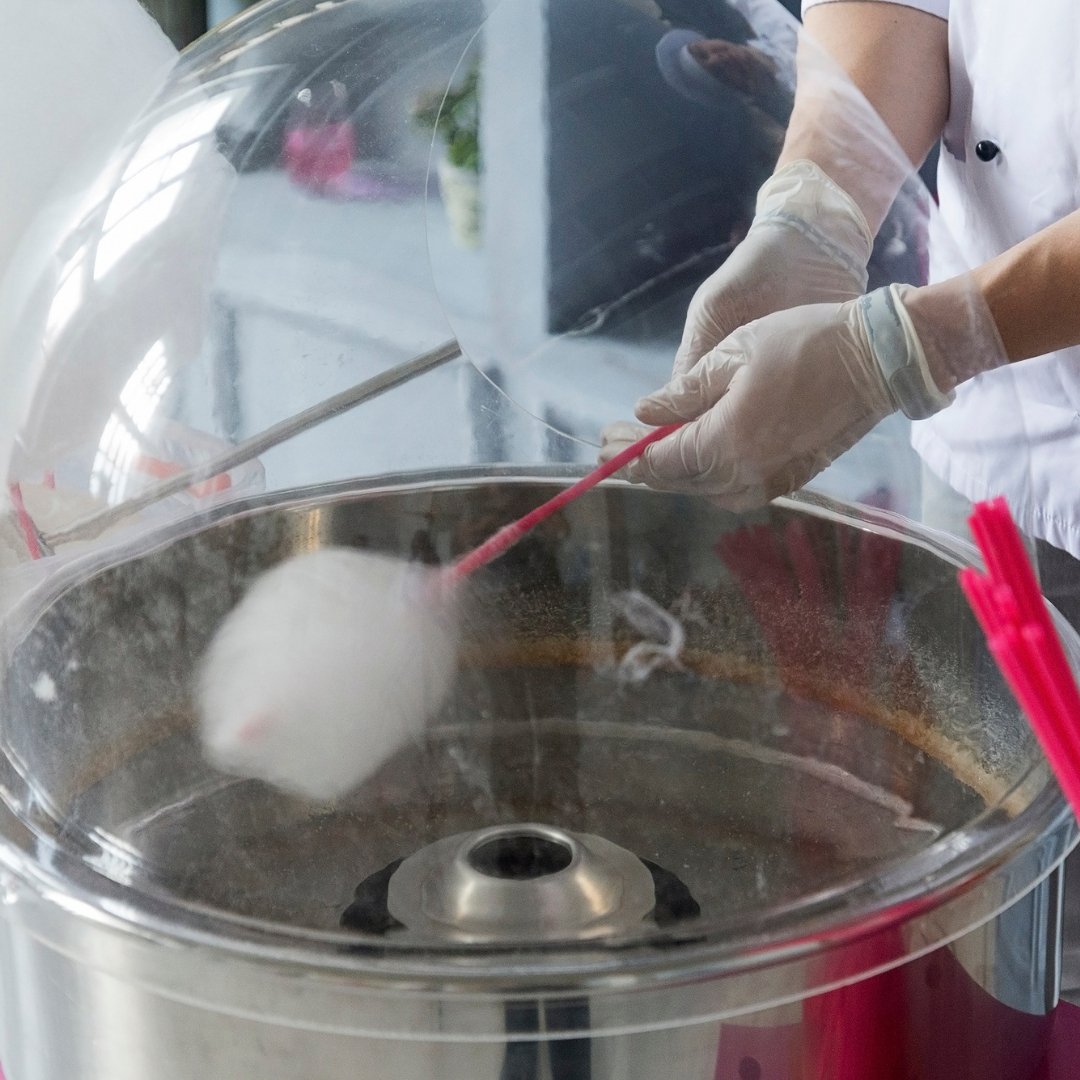 Candy Floss Machine Day Hire - Cotton Candylandcandy floss hireParty Supplies