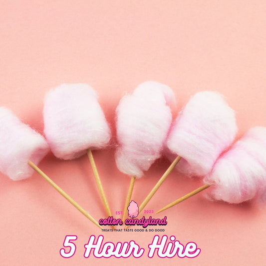 Unlimited Candy Floss Hire London 5 hours - Cotton Candylandcandy floss hireParty Supplies