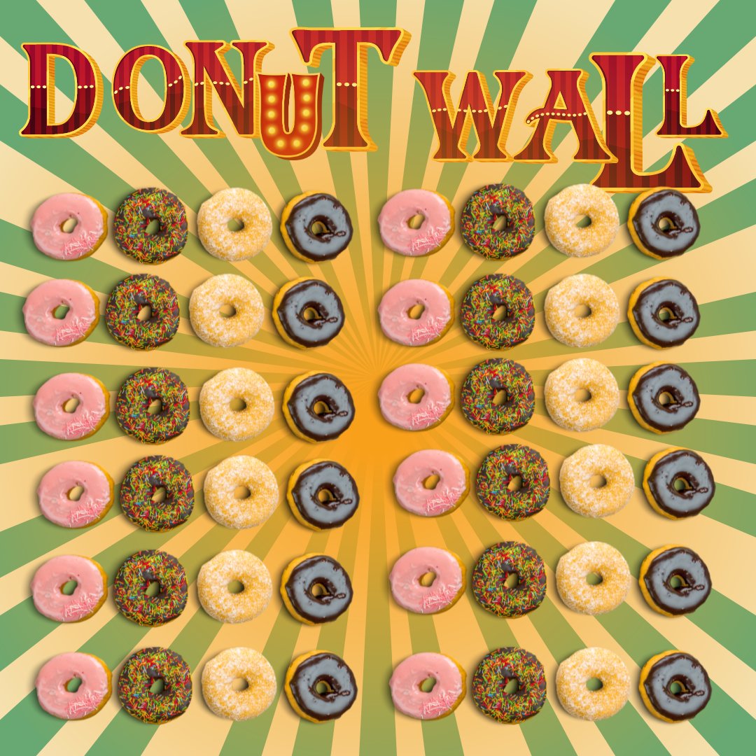 Wedding Donuts & Donut Wall for events Delivered Wall Included - Cotton CandylandCotton CandylandDonuts