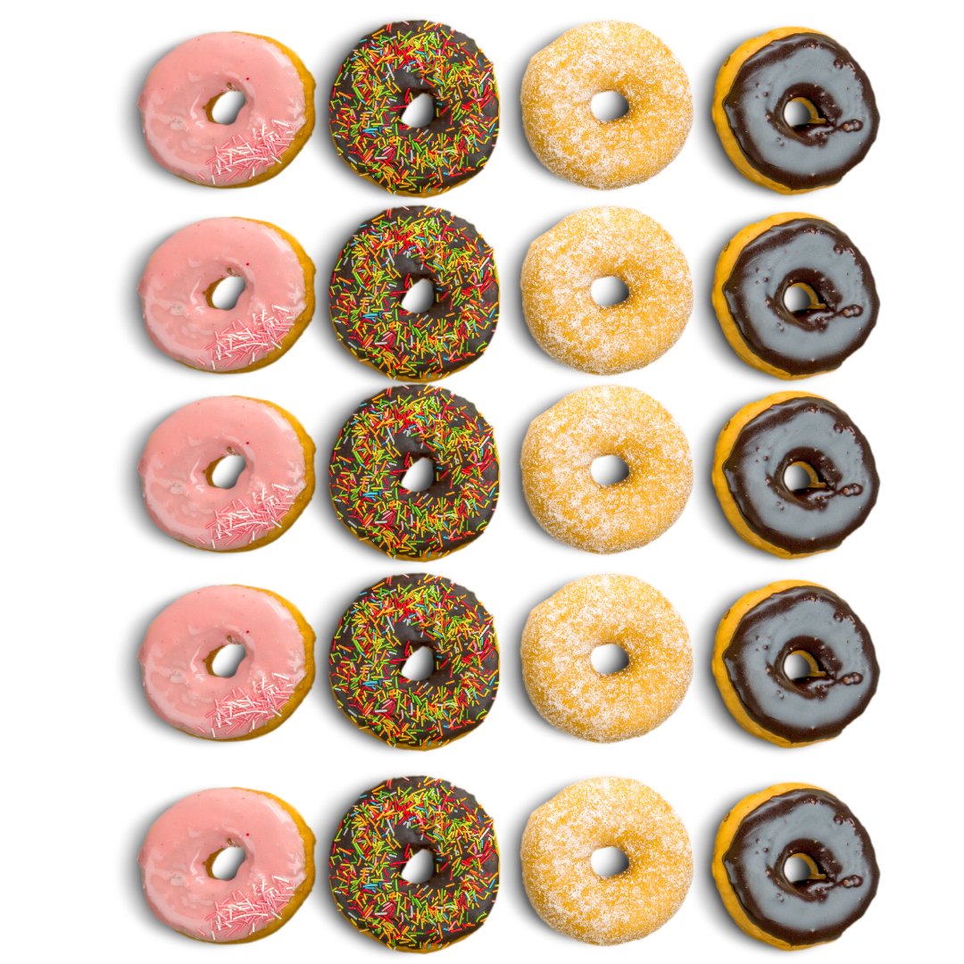 Wedding Donuts & Donut Wall for events Delivered Wall Included - Cotton CandylandCotton CandylandDonuts