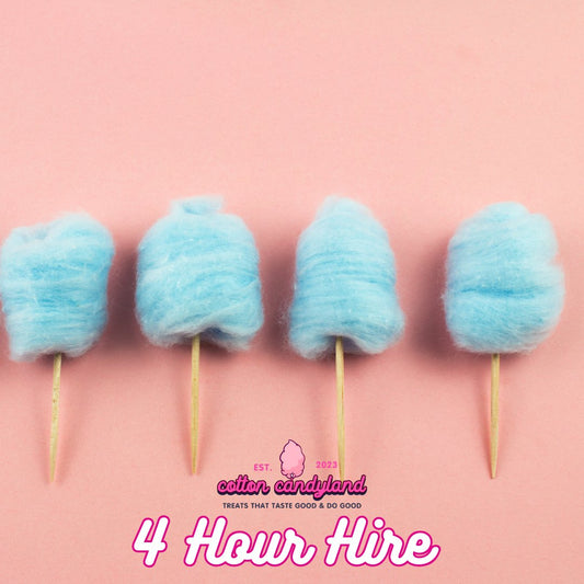 Unlimited Candy Floss Hire London 4 hours - Cotton Candylandcandy floss hireParty Supplies